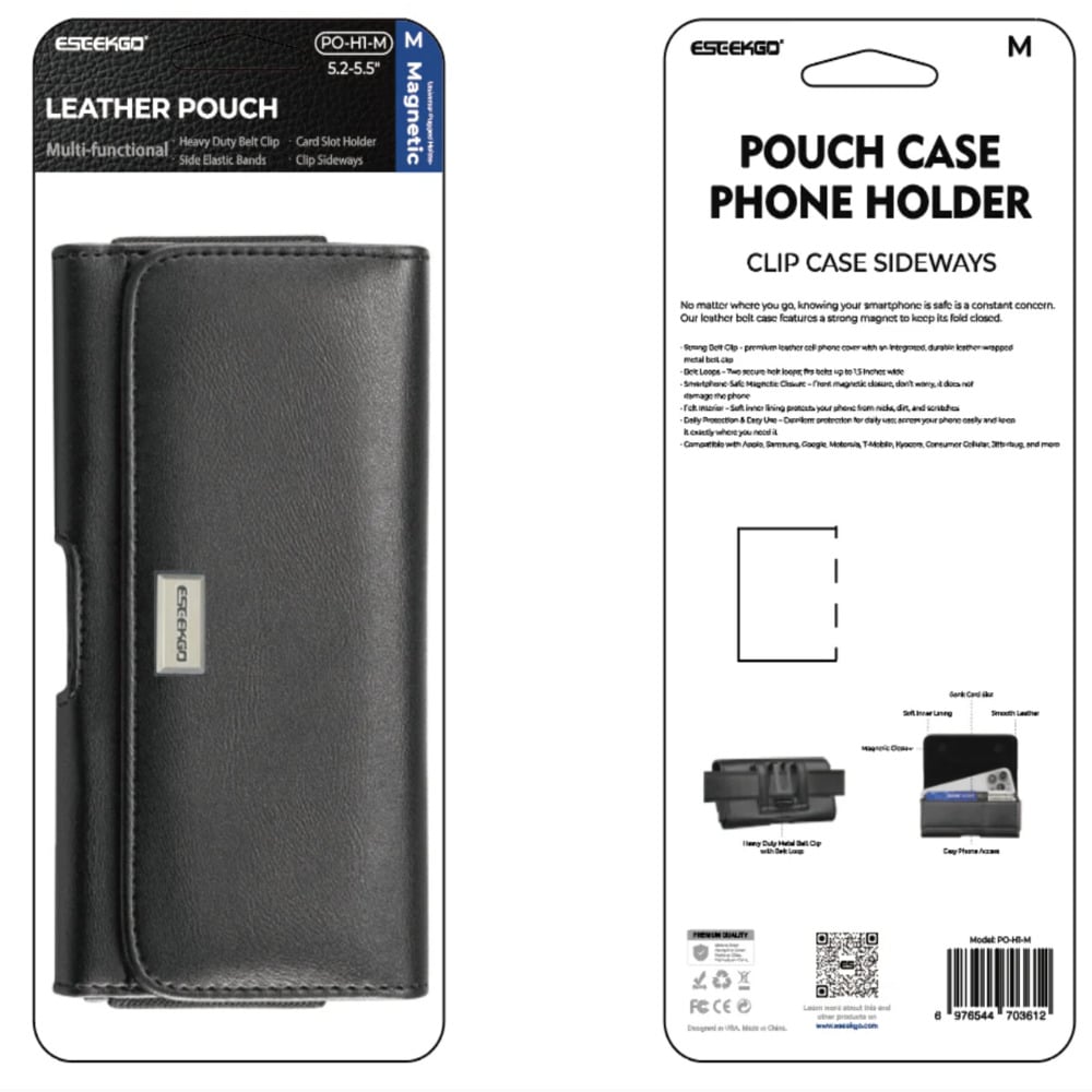 For POUCHES