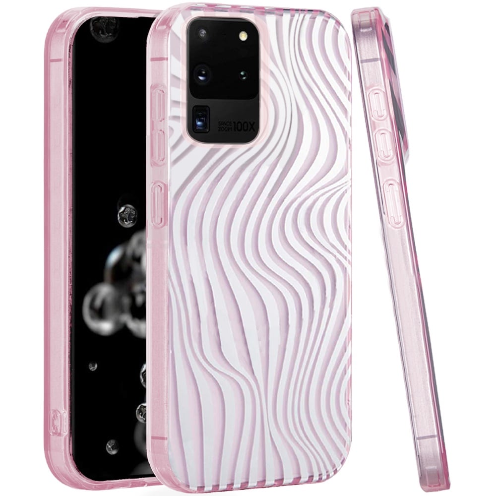 For Samsung Galaxy s20 Ultra s11 Plus s11+ 6.9inch [Magnetic] Double Layer Design IMD Case -Wave Pin