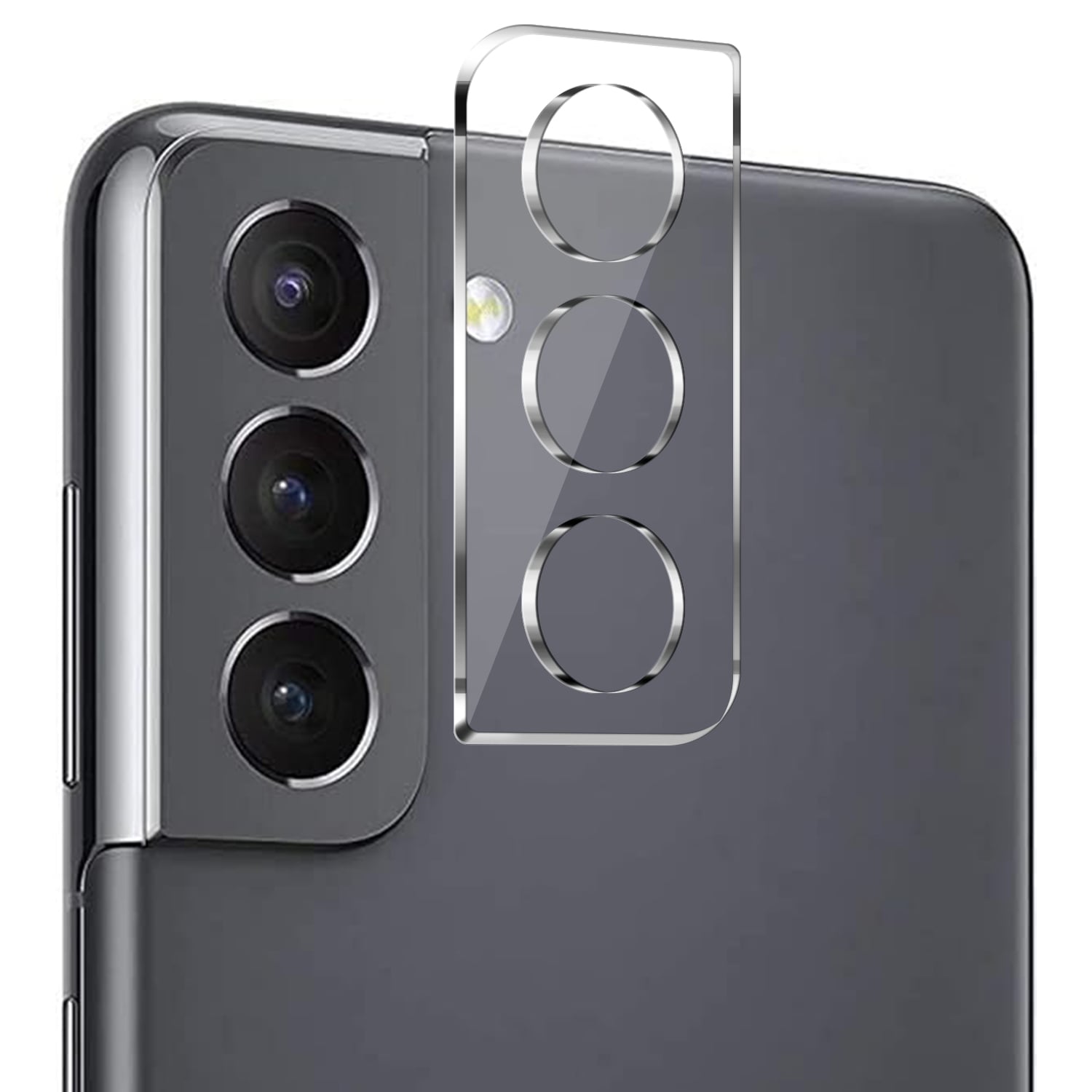 For Samsung Galaxy s21, s30 Camera Clear Tempered Glass(2.5D)