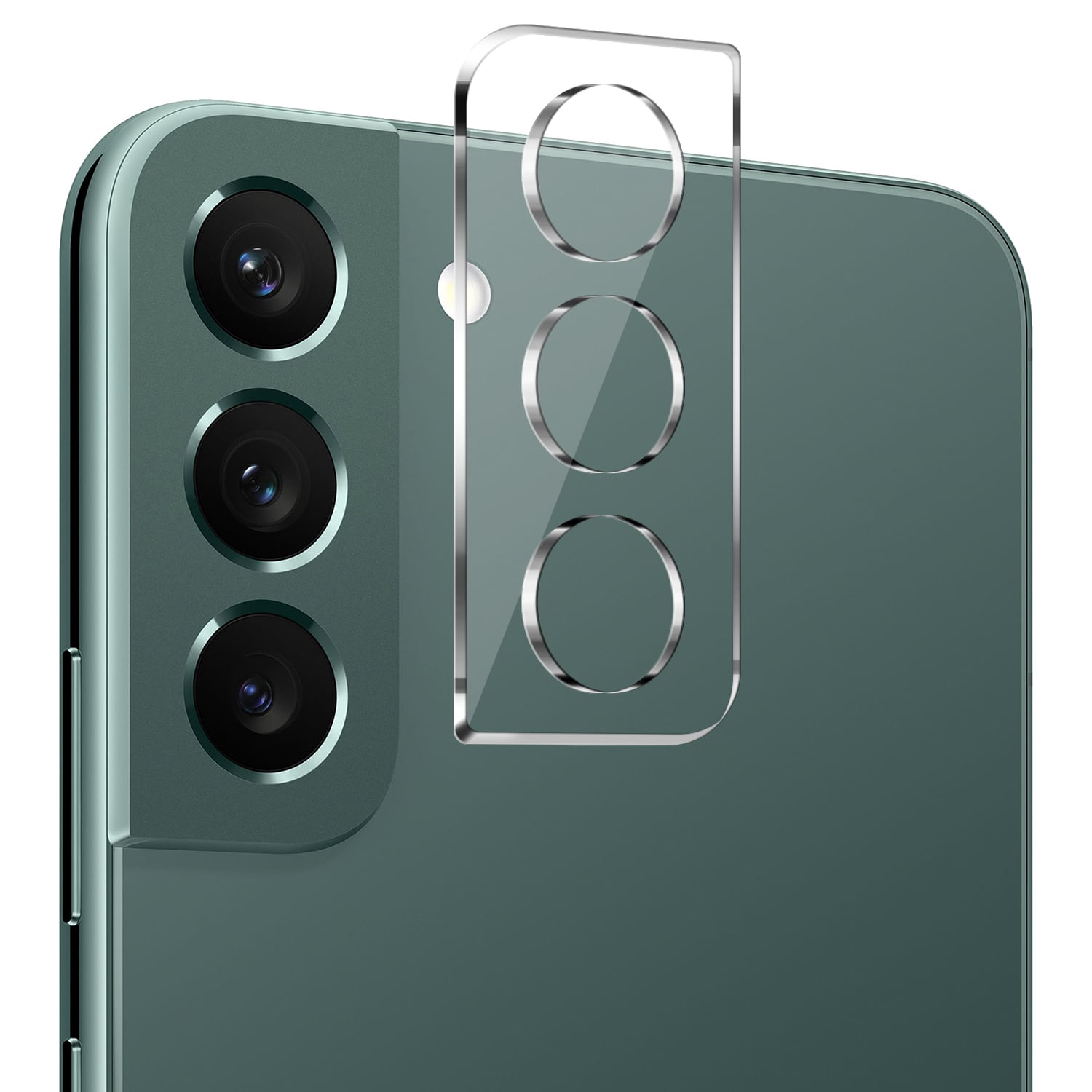 For Samsung Galaxy S22 Plus Camera Clear Tempered Glass(2.5D)