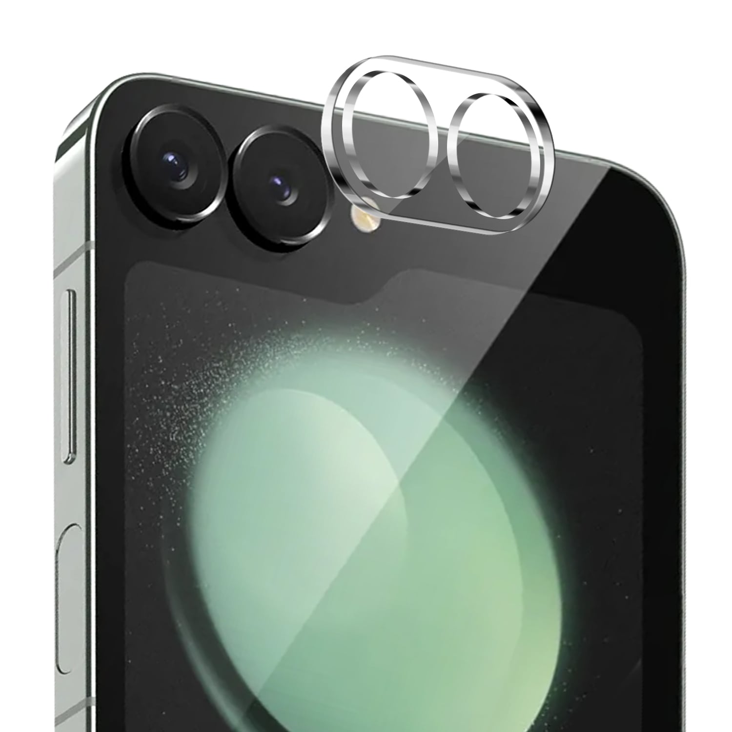 For Samsung Z Flip 6 Camera Clear Tempered Glass(2.5D)