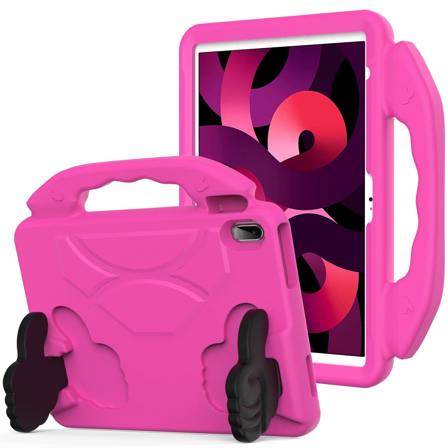 For Apple iPad (A16) 2025 / iPad 10th Gen 10.9 inch Thumbs Up Kickstand Shockproof Tablet Case Cover