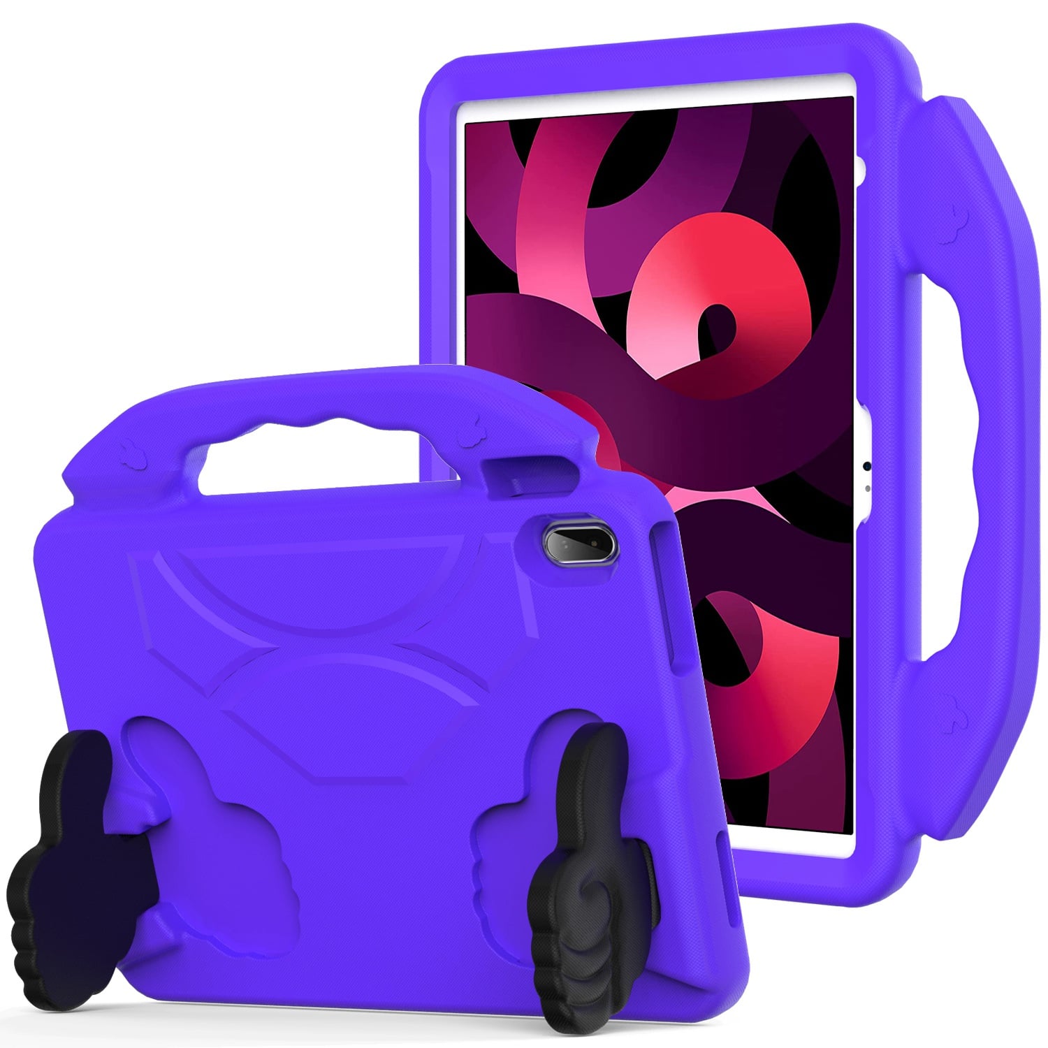 For Apple iPad (A16) 2025 / iPad 10th Gen 10.9 inch Thumbs Up Kickstand Shockproof Tablet Case Cover