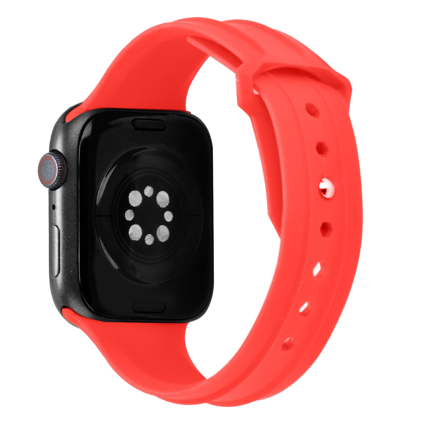 For Apple Watch Size 38/40/41mm New Fashion Silicone Watch Band - Red