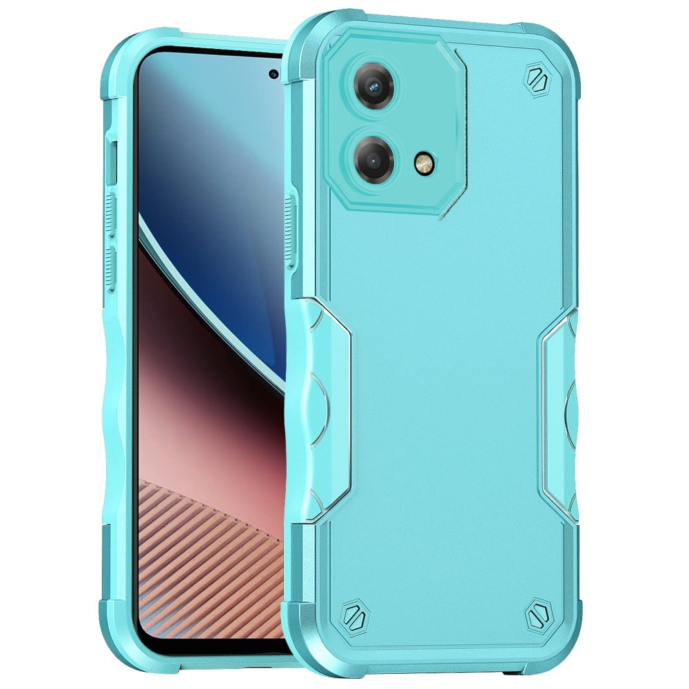 For Motorola G Stylus 5G (MultiCarrier 6.6" 16MP Camera) 2023 Exquisite Tough Shockproof Hybrid Case