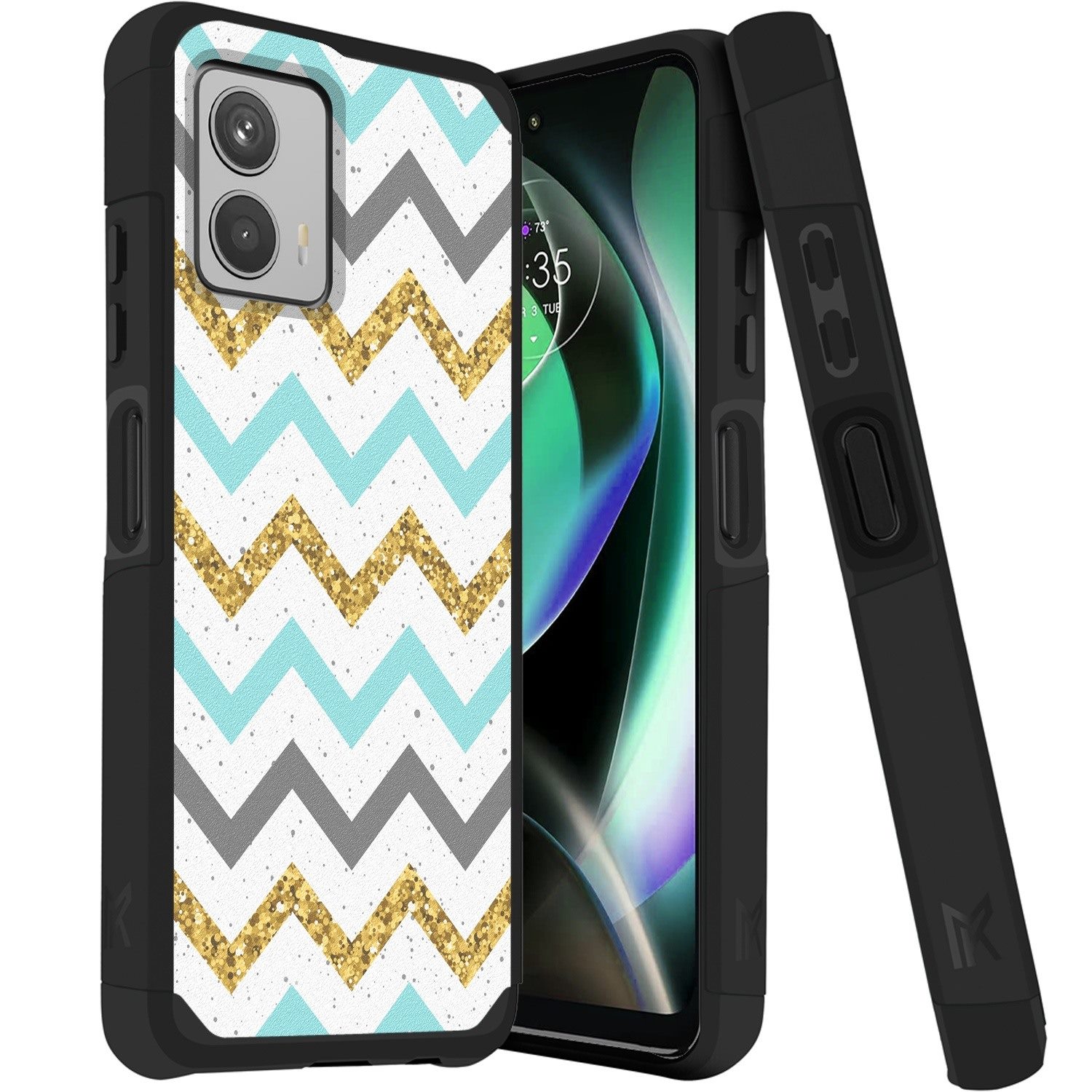 For Motorola Moto G 5G (2023) Tough Strong Hybrid (Magnet Mount Friendly) Case Cover - ZigZag