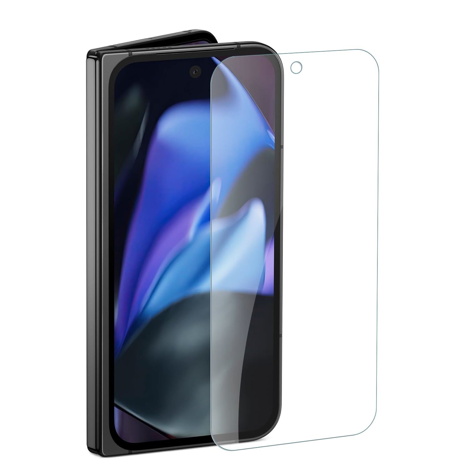 For Google Pixel 9 Pro Fold Clear Tempered Glass
