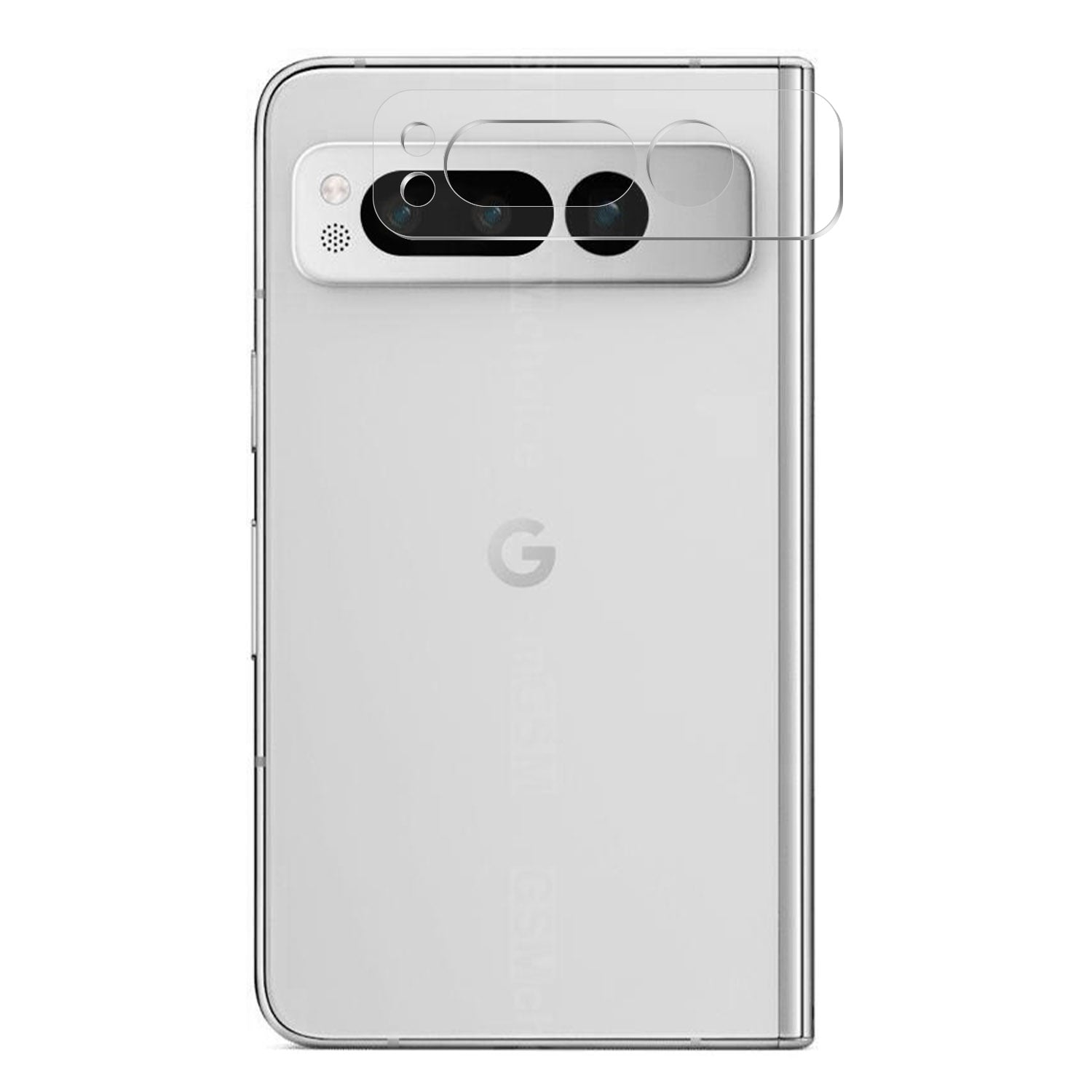 For Google Pixel Fold Camera Clear Tempered Glass(2.5D)