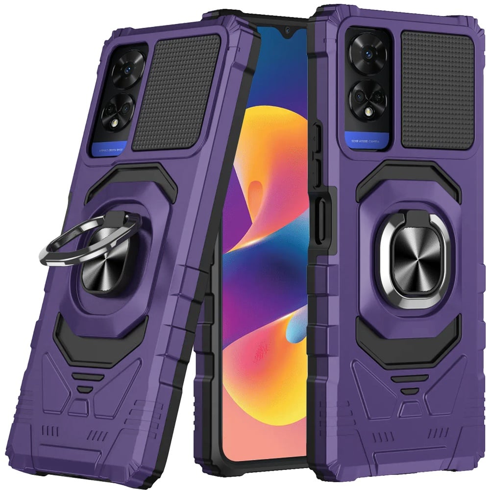 For TCL 50XE Robotic Hybrid with Magnetic Ring Stand - Dark Purple