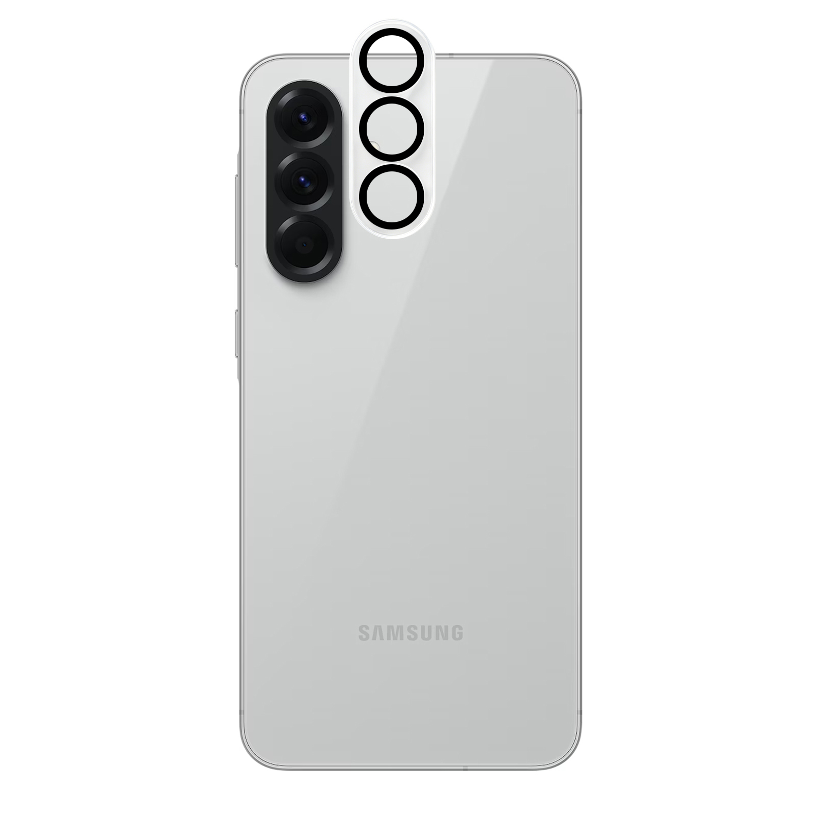 For Samsung Galaxy A27 Camera Lens Black Edge Tempered(2.5D)