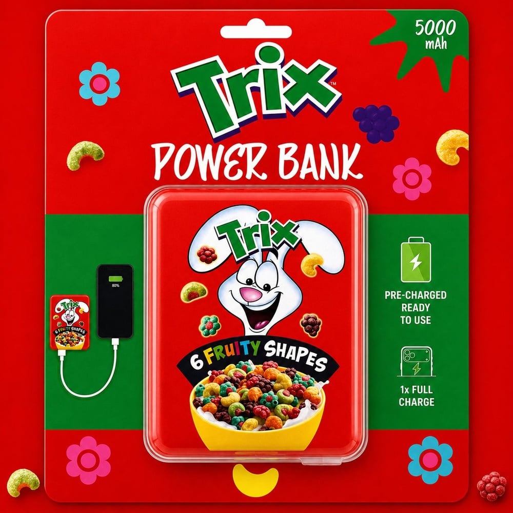 CANDY POWERBANK 5000 MAH - EPBTR-12-ST - Trix (D17 CANDY 23)