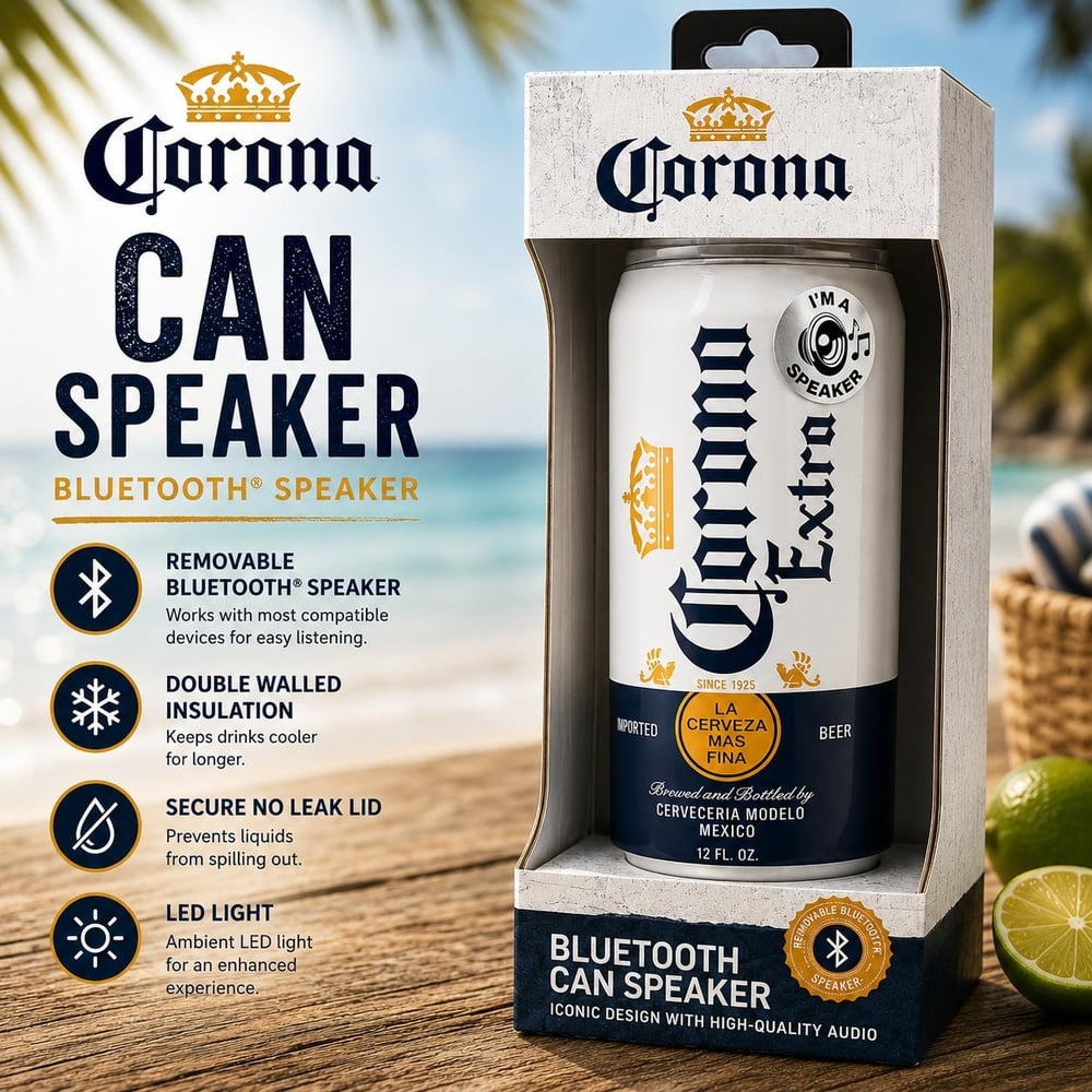 CORONA [CAN SPEAKER] (BT / AUX / TF/USB) (C5 DRINK A)