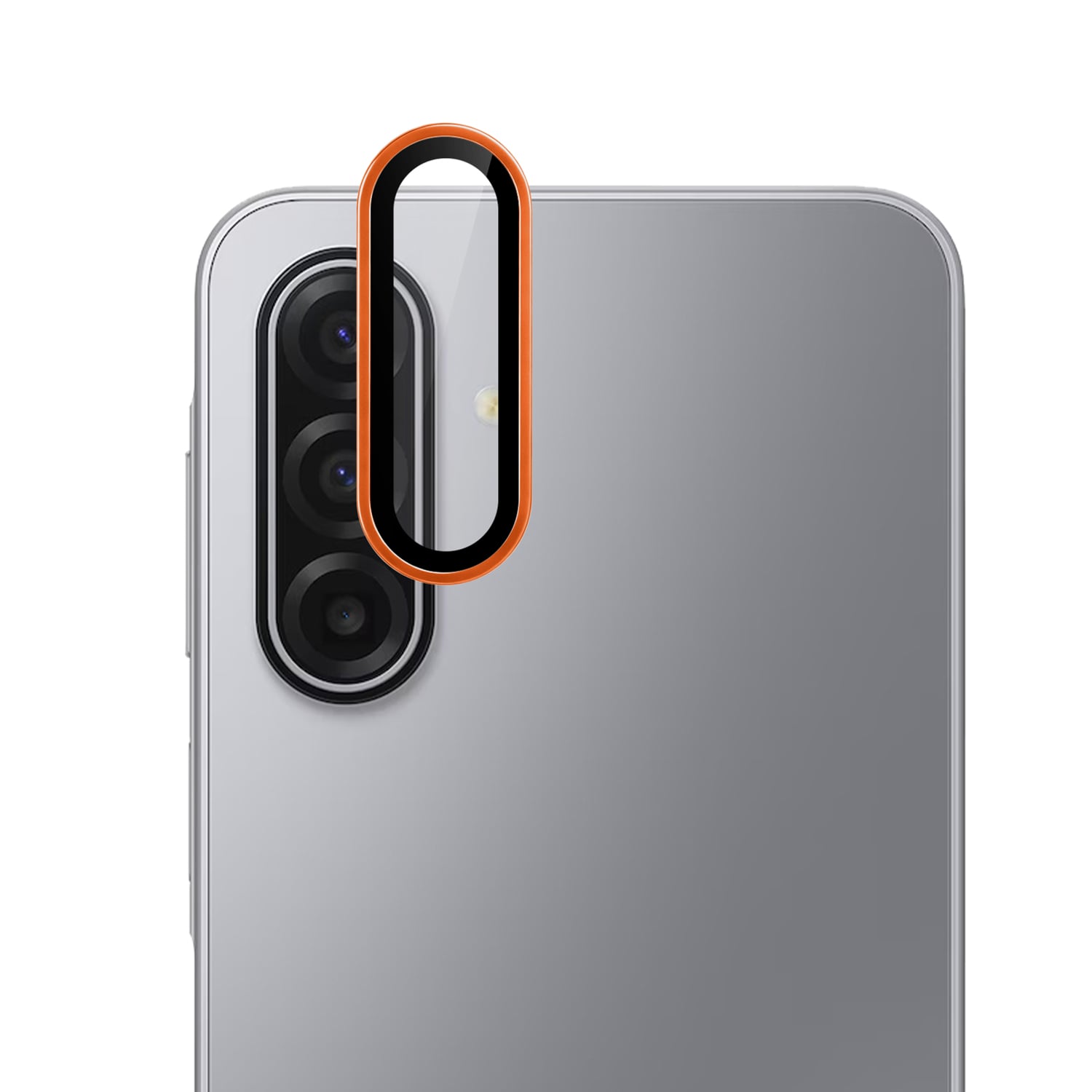 For Samsung A17 5G Camera Metal Tempered Glass - Cosmic Orange