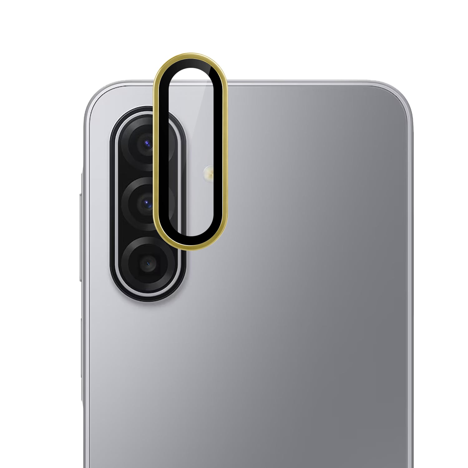 For Samsung A17 5G Camera Metal Tempered Glass - Gold