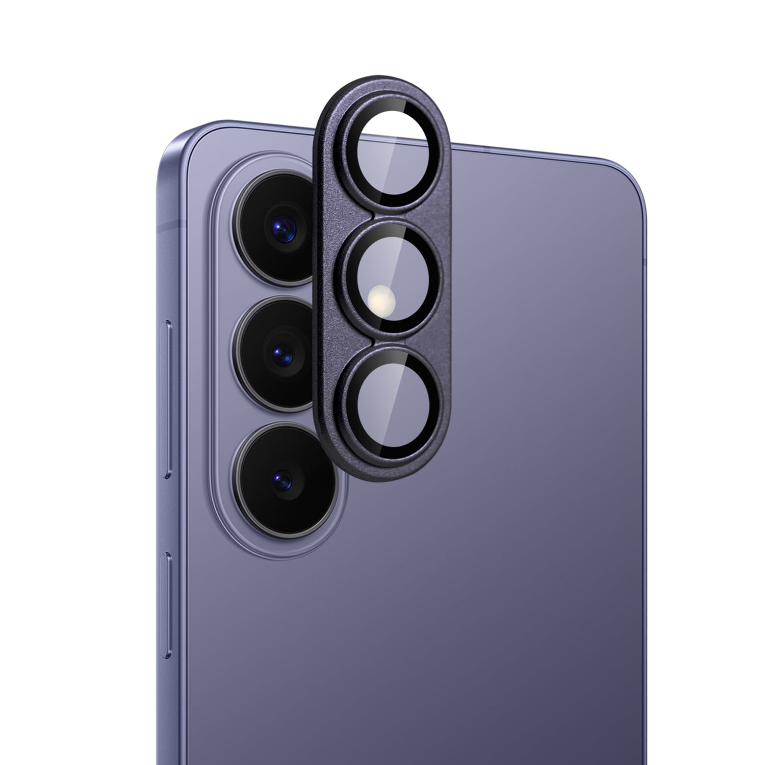 For Samsung s26 Plus Camera Metal Tempered Glass - Purple