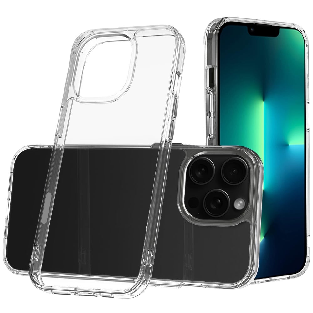 For iPhone 13 Pro Vogue Epoxy Glitter Hybrid Case Cover - Stripes