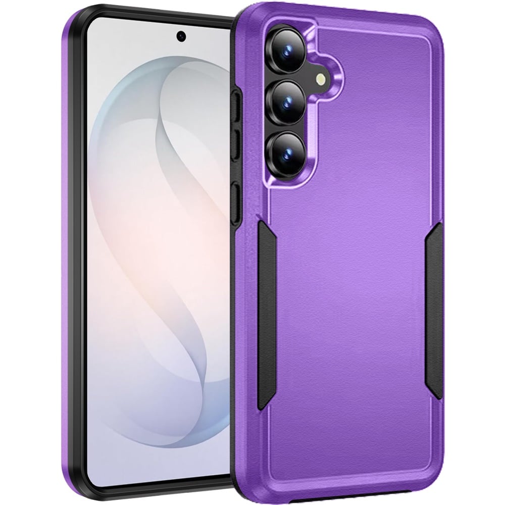 For Samsung Galaxy s26 FE Tough Hybrid Case - Purple