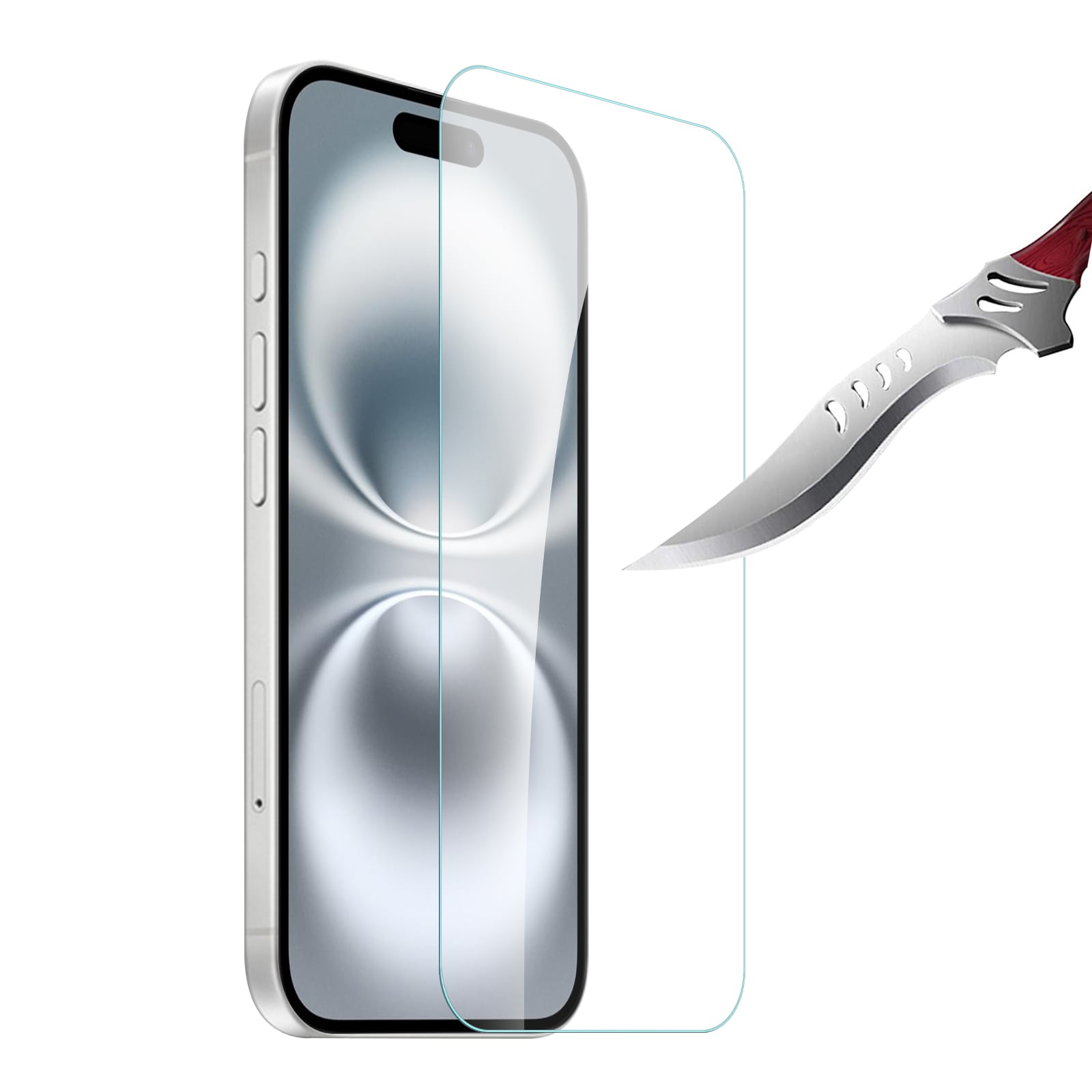 For Apple iPhone 18 Pro Tempered Glassin Bulk Cardboard Package