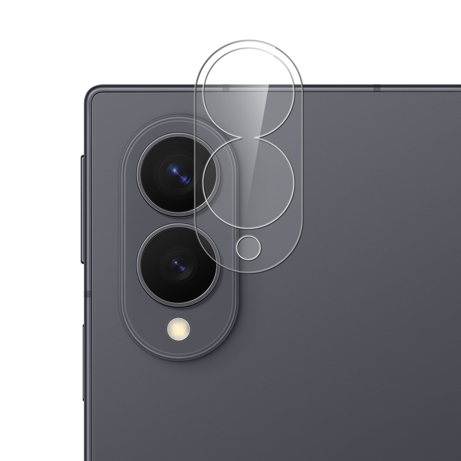 For Samsung Z Fold 8 Camera Clear Tempered Glass(2.5D)
