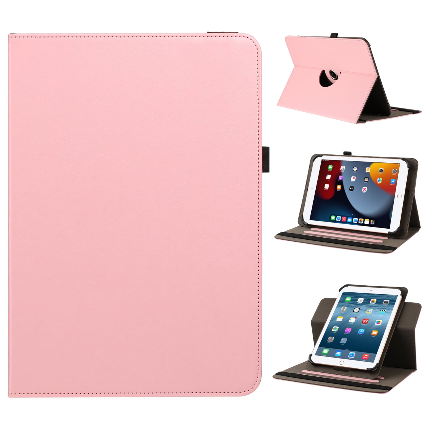 For Moto Pad 2026 11inch Tablet Universal Leather Case Cover - Light Pink