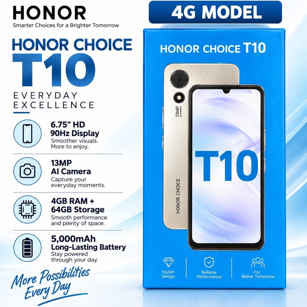 HONOR CHOICE T10 4G 64GB - SILVER