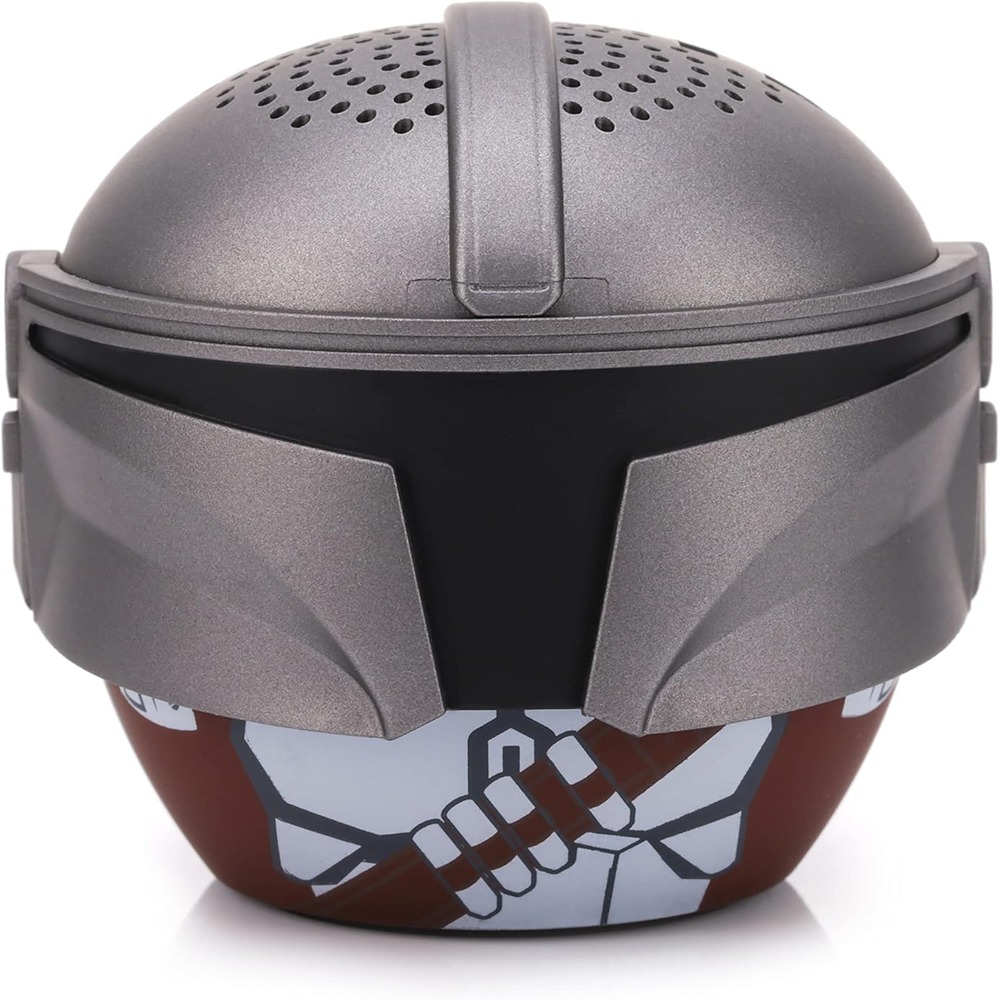 BITTY BOOMERS [STAR WARS- MANDALORIAN] (MINI BT SPEAKER / CHROME) - (D3 - BITTYBOOMERS 33)