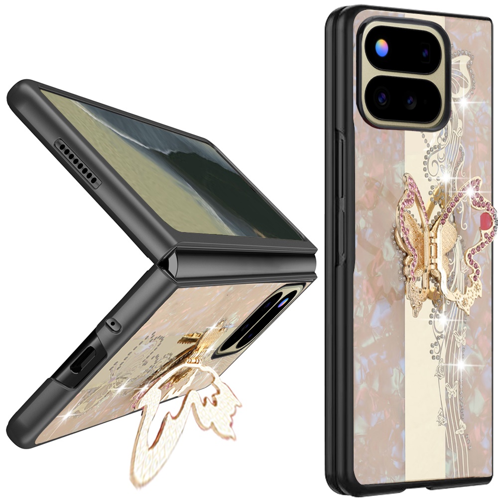 For Google Pixel 11 Pro Fold SPLENDID Diamond Glitter Ornaments Engraving Case Cover - Enchanted But