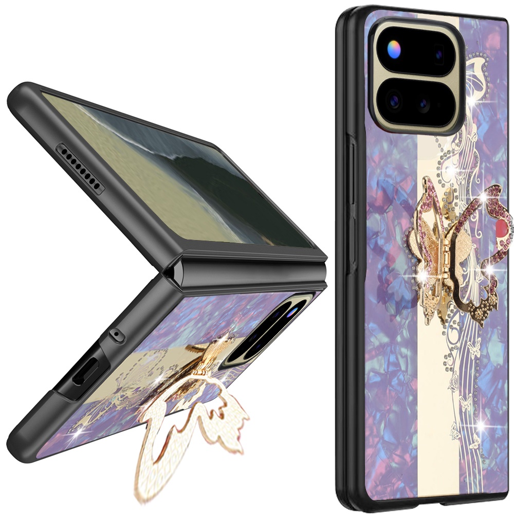 For Google Pixel 11 Pro Fold SPLENDID Diamond Glitter Ornaments Engraving Case Cover - Enchanted But