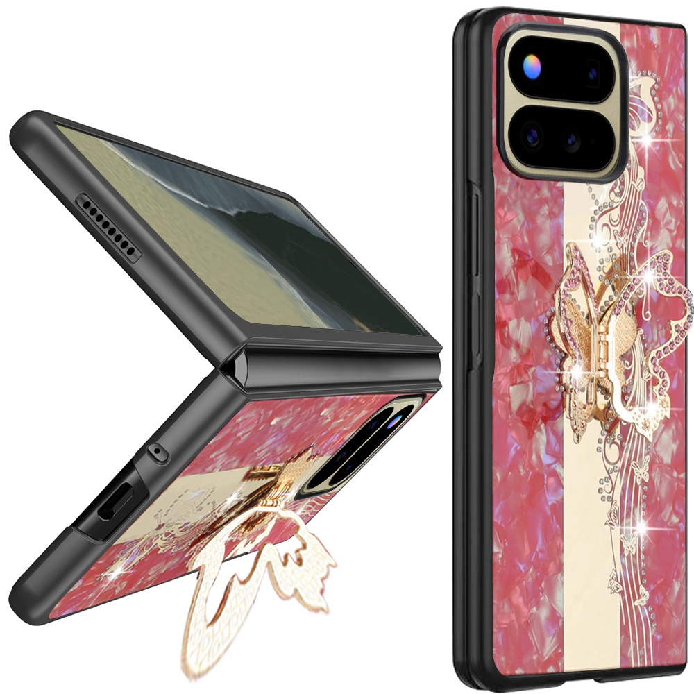 For Google Pixel 11 Pro Fold SPLENDID Diamond Glitter Ornaments Engraving Case Cover - Enchanted But