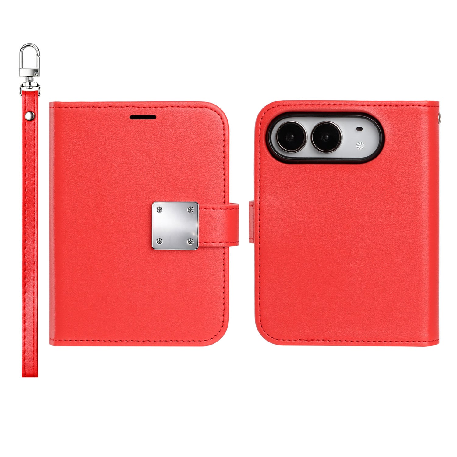 *BUY AT YOUR OWN RISK *UNTESTED MOLDING *NO REFUNDS Apple iPhone DUO Wallet ID Card Holder Case Cove